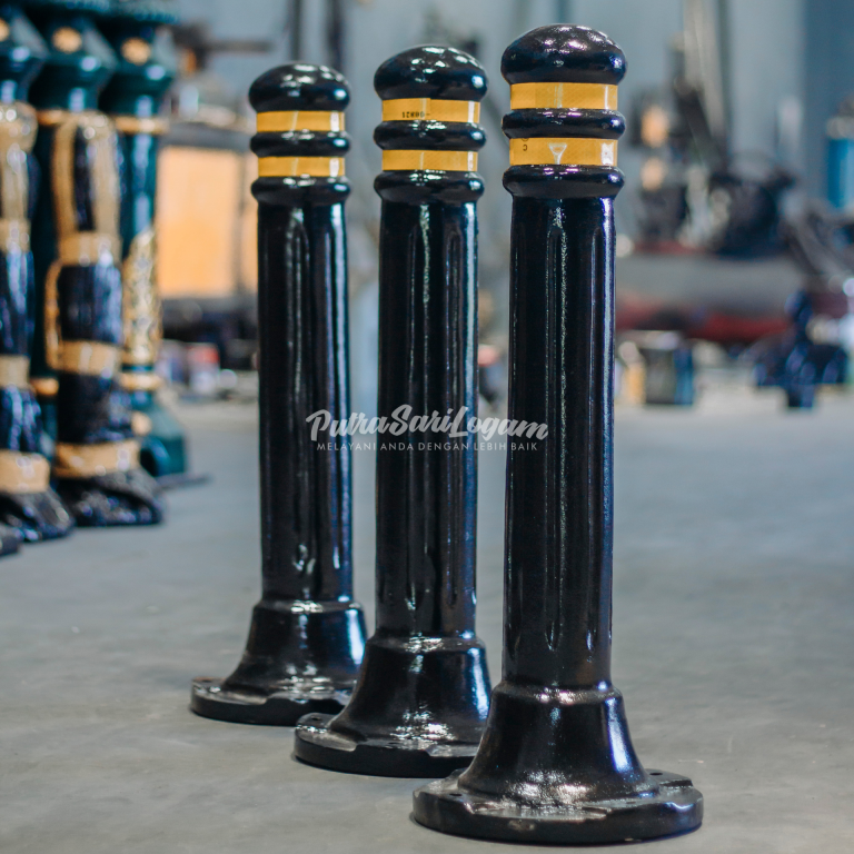 Bollard Pedestrian Modern untuk Trotoar Nyaman di Ngawi