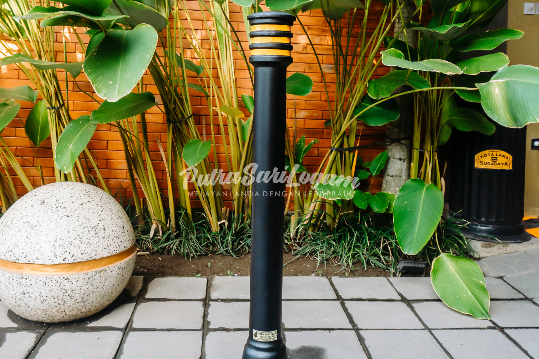 Bollard Pembatas Jalan Solusi Penataan Kota Kabupaten Banten