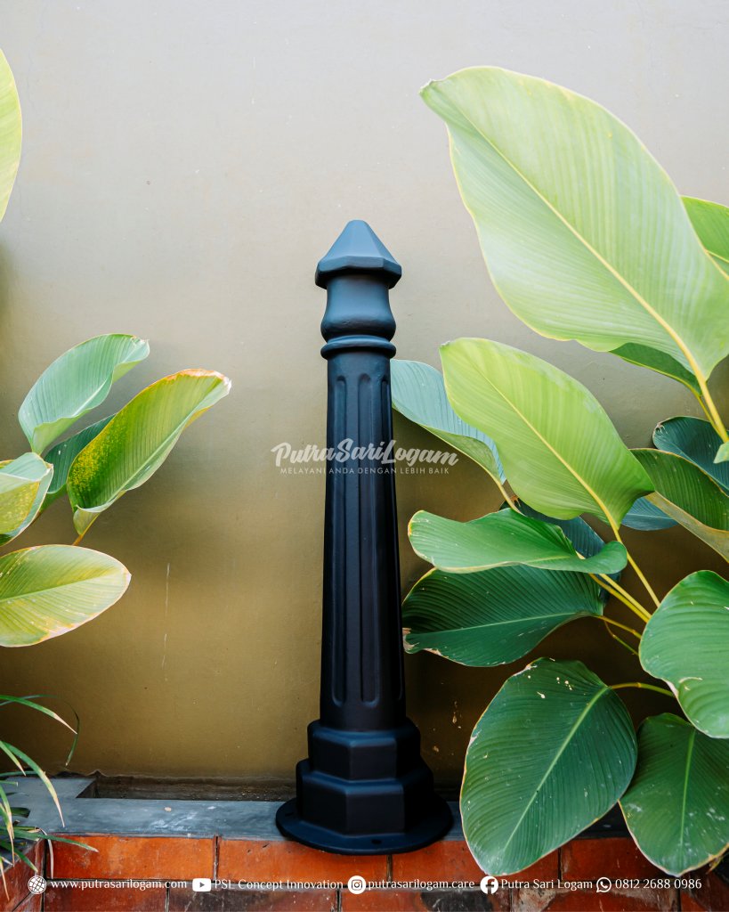 Bollard Full Aluminium untuk Scientia Square Park Tangerang