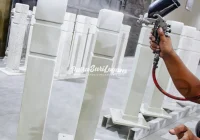 Perawatan Bollard Agar Cat Tidak Cepat Pudar.