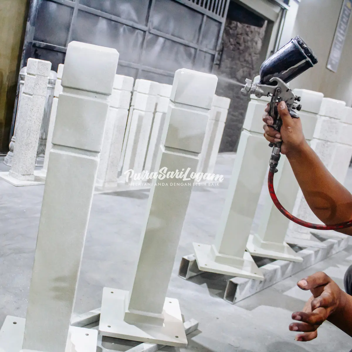 Perawatan Bollard Agar Cat Tidak Cepat Pudar